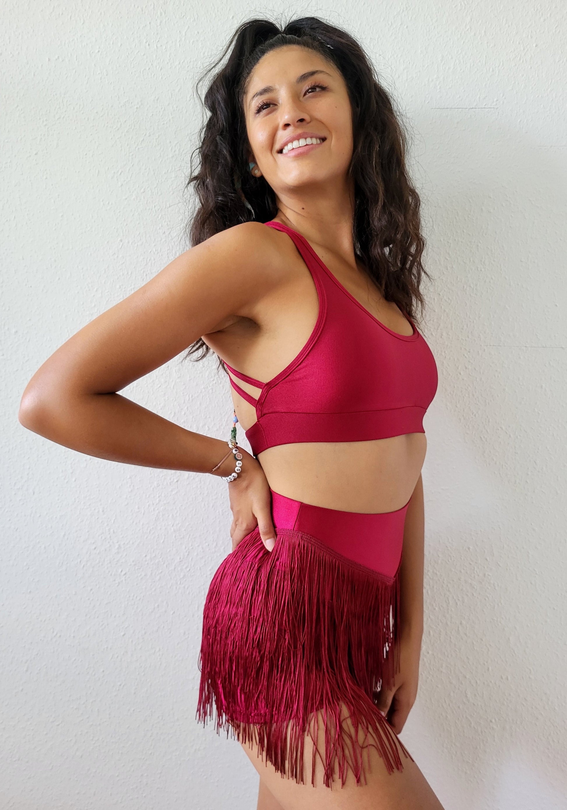 Passista Shorts RED WINE-2