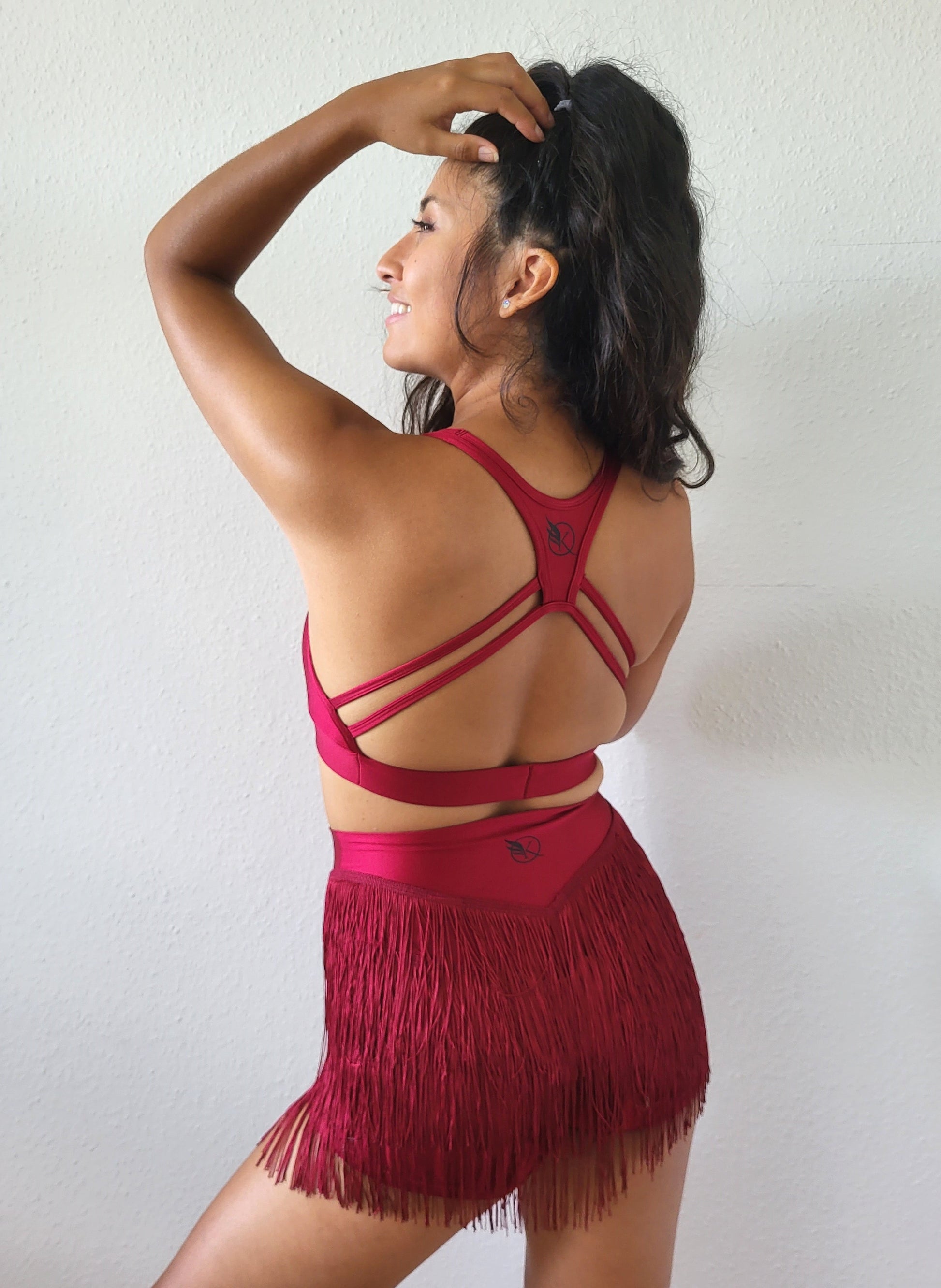 Passista Shorts RED WINE-3